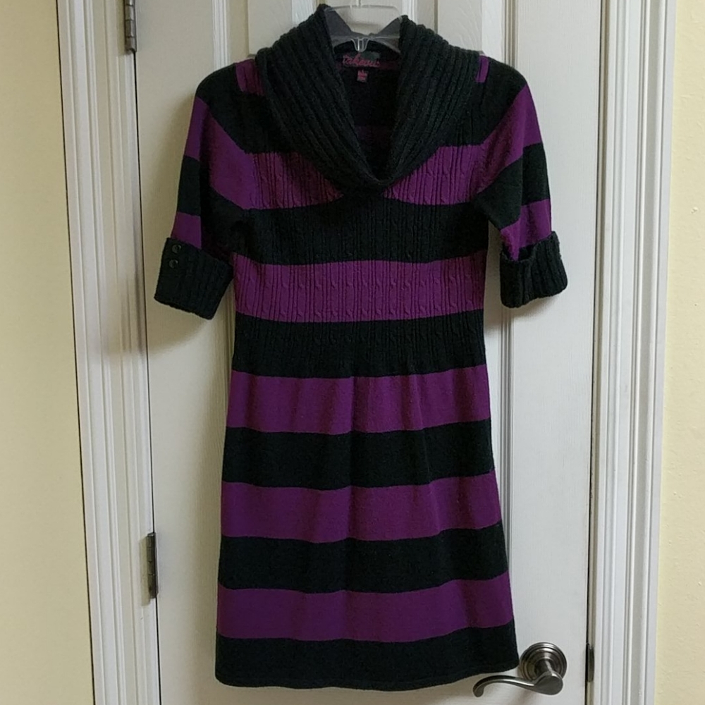 Takeout Knit Dress